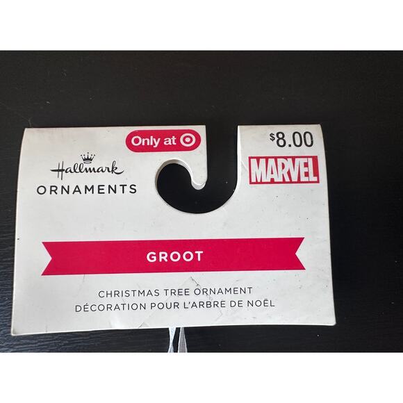 (2) Hallmark Guardians of the Galaxy Marvel Baby Groot 4" Christmas Ornaments - Picture 7 of 7